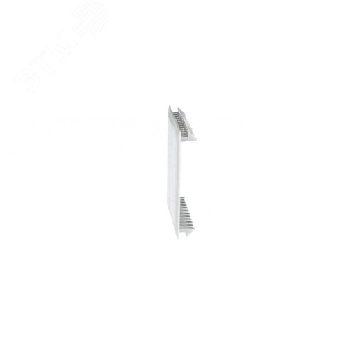 Заглушка 6 модулей белая - фото 4