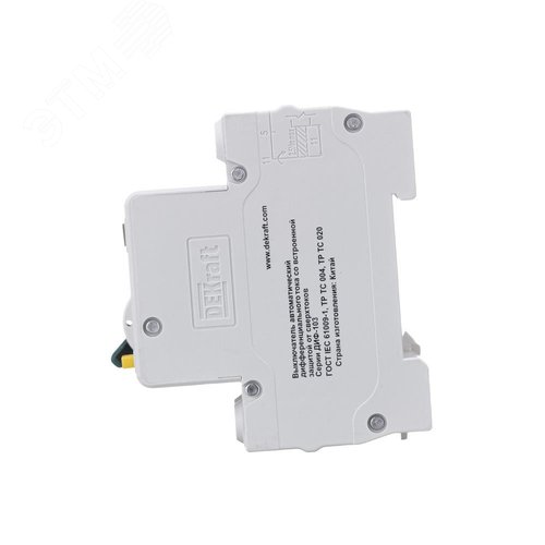 Выключатель автоматический дифференциального тока 1Р+N 40А 30мА тип AC C ДИФ-103 4.5кА - фото 3