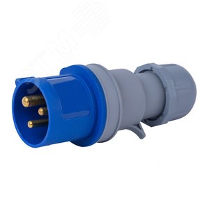 Изображение товара Вилка переносная 2Р+РЕ 32А 220В IP44 ВП-103 (шт)