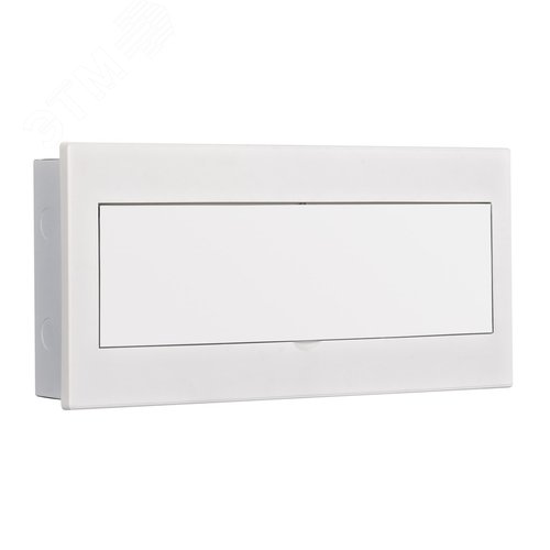 Корпус встраиваемый с белой дверью 1 ряд 20 модулей IP41 ЩРВ-М - фото 1