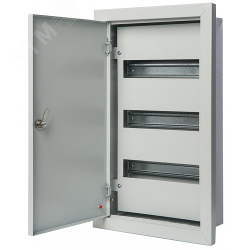 Щит распределительный встраиваемый ЩРВ-36з IP31 с замком - фото 1
