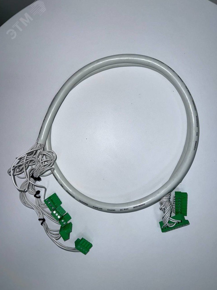 Изображение товара Кабель для выносного блока управления АВР-101 3,5 метра Dekraft