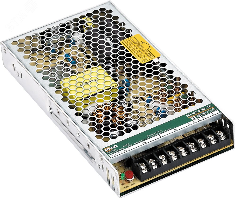 Изображение товара Источники питания импульсные 350Вт 48В 7.3А ИП-503