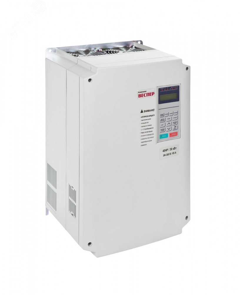 Изображение товара Преобразователь частоты EI-9011 BR-040H 30кВт 380В промышленное оборудование