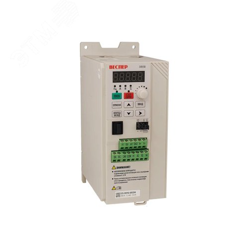 Изображение товара Преобразователь частоты E5-MINI-003H 2,2 кВт 380В (шт)