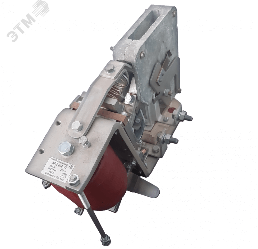 Изображение товара Контактор КПВ-604 У3 на 250А 220В для электродвигателей постоянного тока