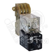 Реле промежуточное РП-21М-003 УХЛ4, ~220В, без розетки, 3 переключающих ...