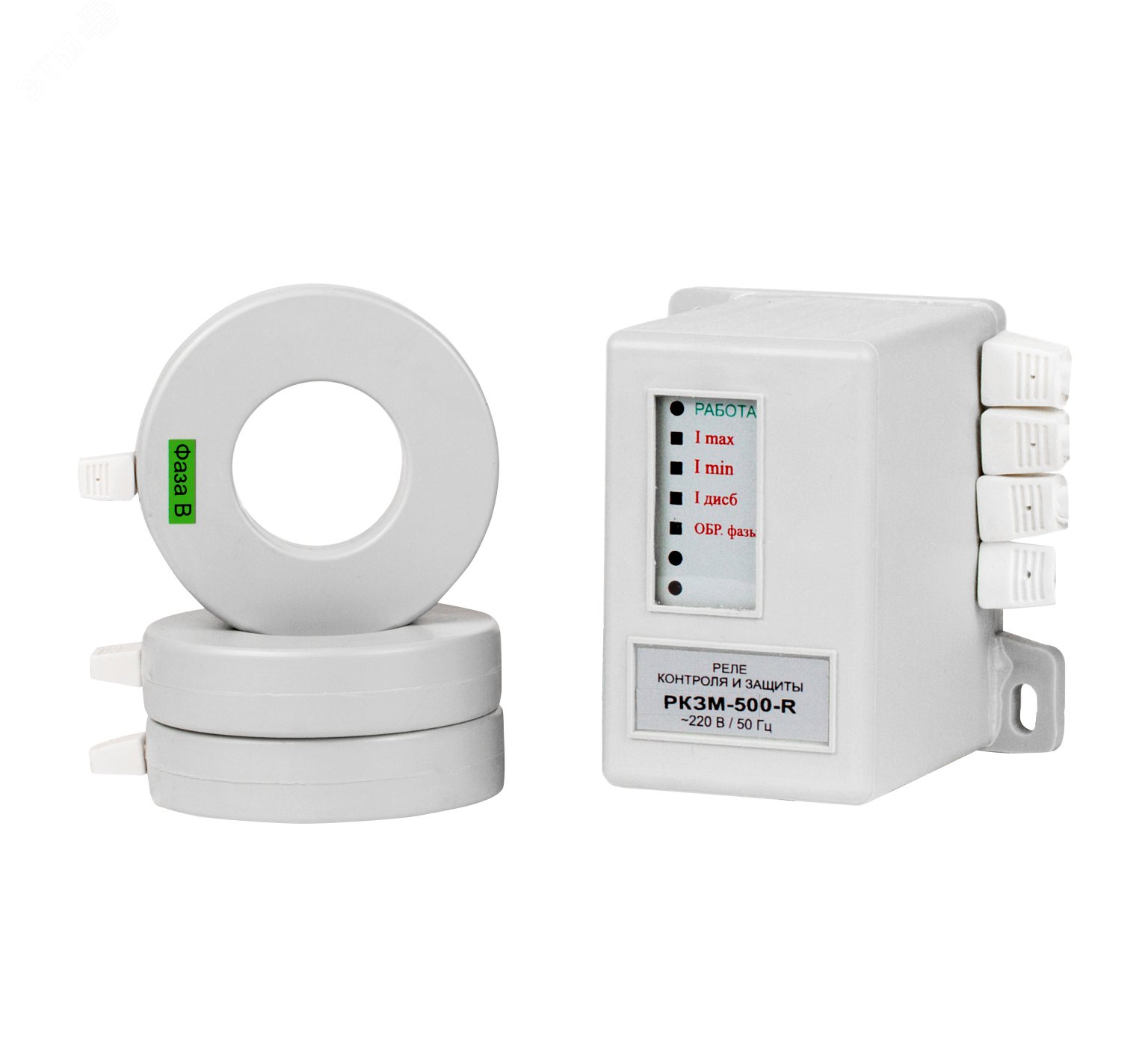 Изображение товара Реле контроля и защиты электроустановок РКЗМ-5-R