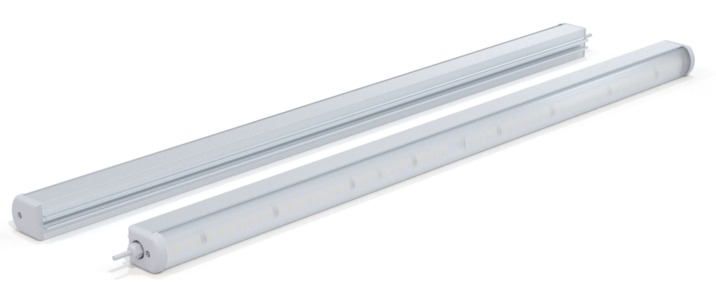 Светильник светодиодный ДБП-38Вт, IP54, 5000К, 4750 Лм, призм.рассеиватель, L=1.7 м