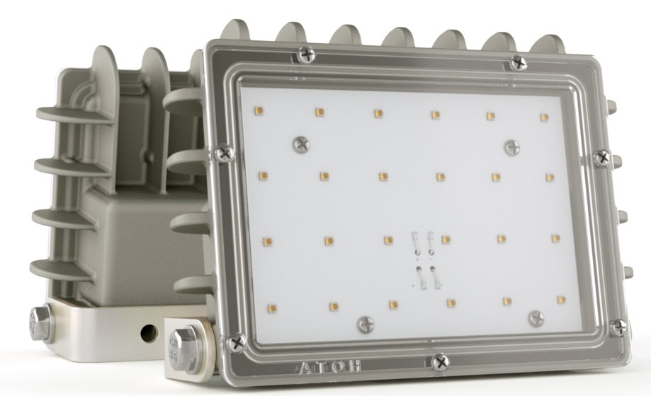 Светильник светодиодный ДО-25Вт IP67 5000K 3550Лм взр 1ExsIIT6GbX 120° (КСС Д) ~220В Farlight