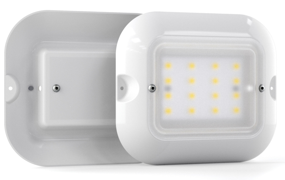 Светильник светодиодный ДБП-6Вт, IP20, 5000К, 840 Лм, 220В, молочный рассеиватель, Medusa