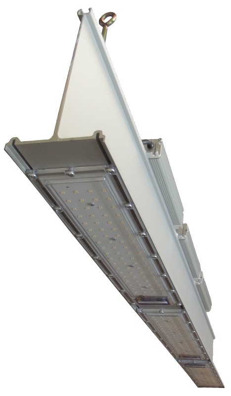 Светильник светодиодный ДСП-300Вт, белый (5000К), 32400 Лм, 160х60 град, IP65, КСС Ш, 1200х210х90мм Rail-02(Ш)