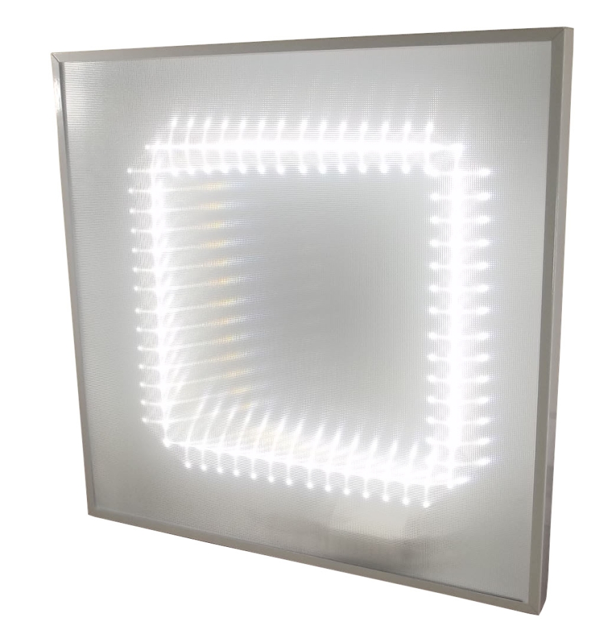 Светильник ДВО32Вт, IP20, 5000К, 4450Лм, микропризма, квадрат, 595х595х40, ДВО/ДПО