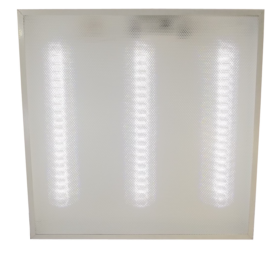 Светильник ДВО36Вт, IP20, 4000К, 4600Лм, призма, 3модуля, 595х595х40, ДВО/ДПО