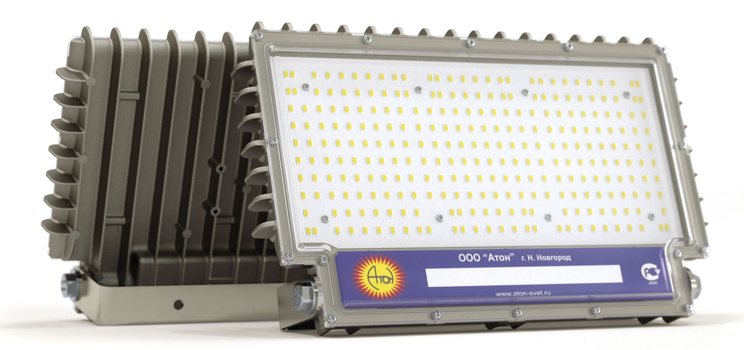 Светильник светодиодный ДО-90Вт, IP65, 5000К, 12600 Лм, 120 градусов, 220В, Star