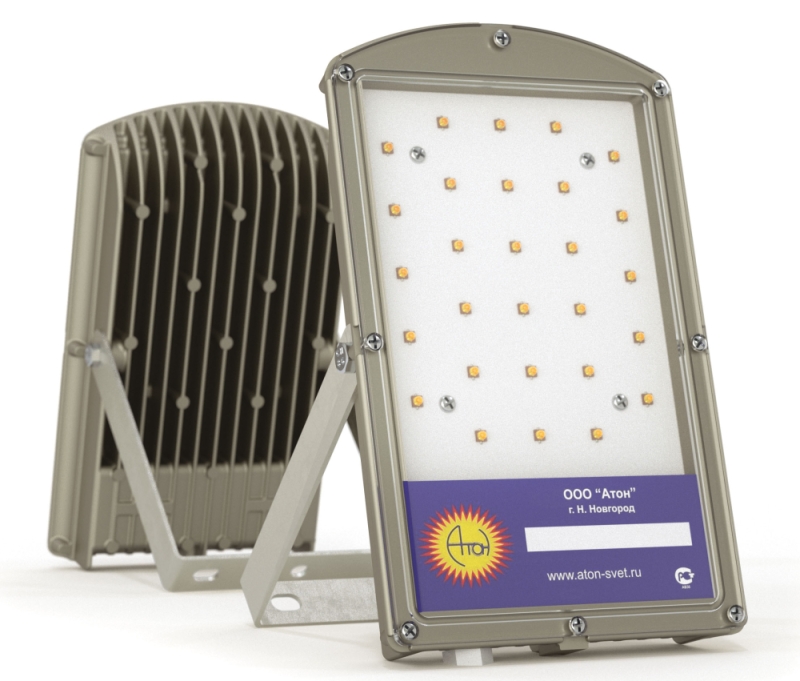 Светильник светодиодный ДО-40Вт, IP65, 5000К, 4000 Лм, 80 градусов, 220В, Turtle LP-01