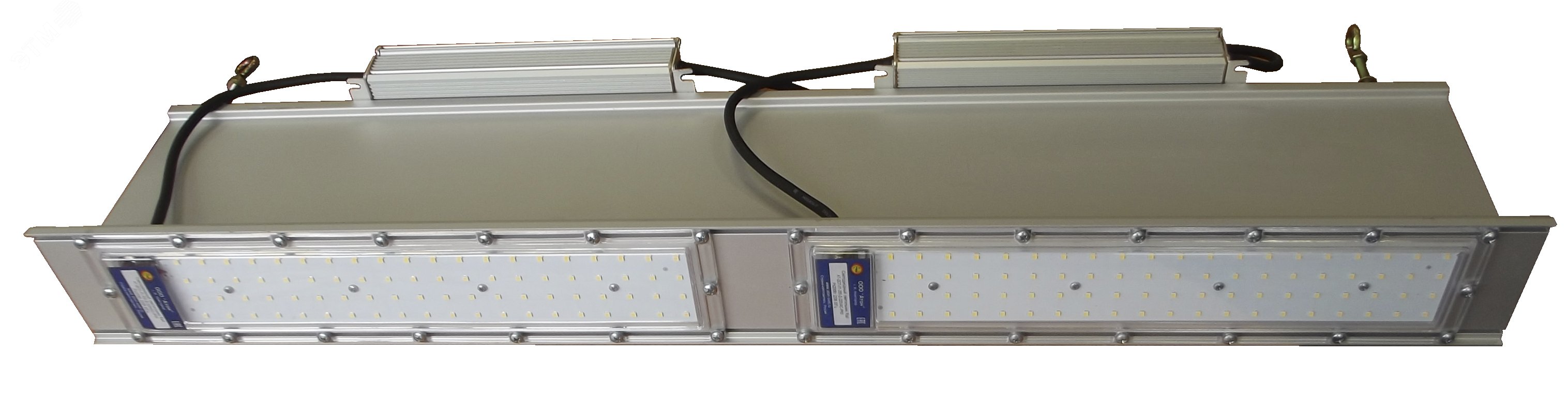 Светильник светодиодный ДСП-200Вт, белый (5000К), 21600х800х210х90мм Rail-02(Ш) АТ-ДСП-02-200-Ш-220VAC-IP65 Атон - превью