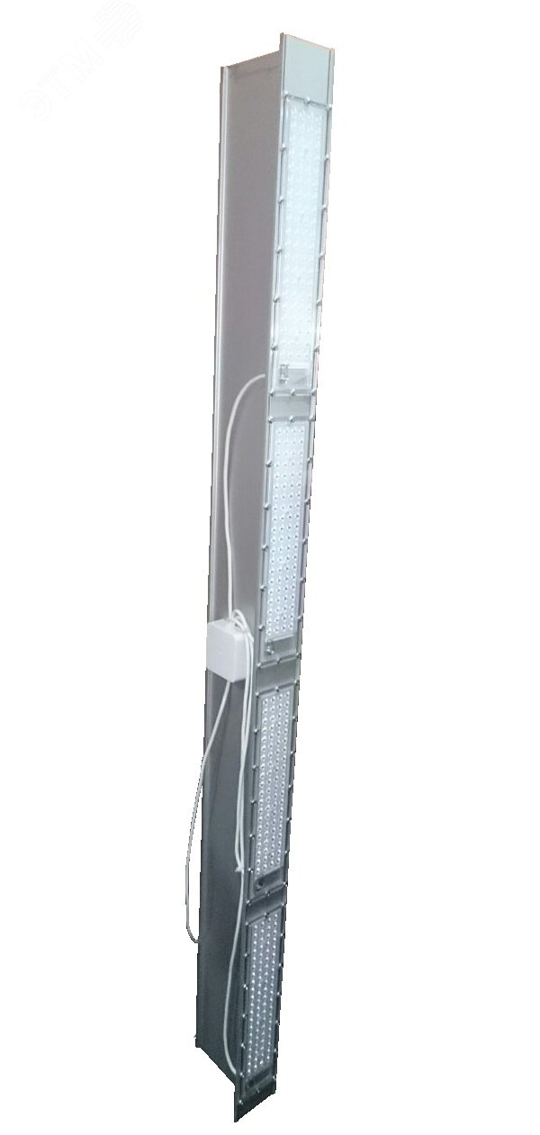 Светильник светодиодный ДСП-400Вт, белый (5000К), 43200 Лм, 160х60°, IP65, КСС Ш, 1600х210х90мм Rail-02(Ш) АТ-ДСП-02-400-Ш-220VAC-IP65 Атон