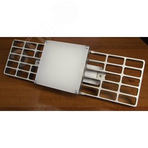 Светильник ДВО33Вт, IP20, 2800Лм, 4000К, Грильято, опал, яч.10х10см Albatross - фото 1