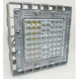 Светильник светодиодный ДСП-65Вт, белый, 5000К, 9700Лм, 45 град, ~220в, IP67, cos 0,55, на крюк,трубу 3/4 Arsenal-M - фото 6