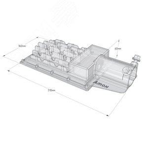 Светильник светодиодный ДКУ-25Вт IP67 5000К 3600Лм взр 1ExsIIT6GbX ~220в КСС Ш защ.380 Viking - фото 2