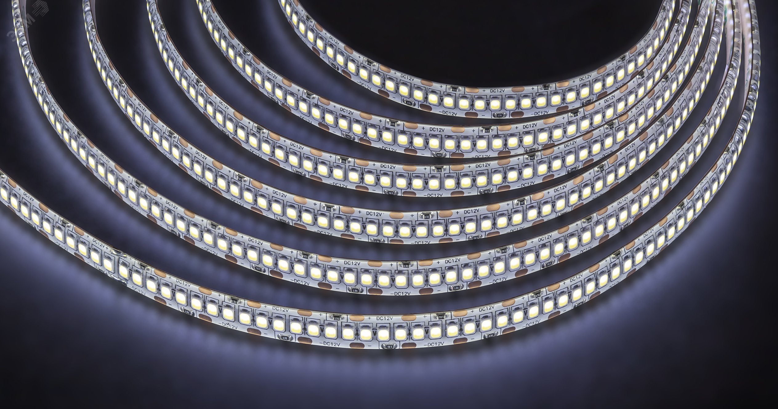 Изображение товара Светодиодная лента 24Вт/м 12В IP65 6000K 240LED/м NLS-2835 5м