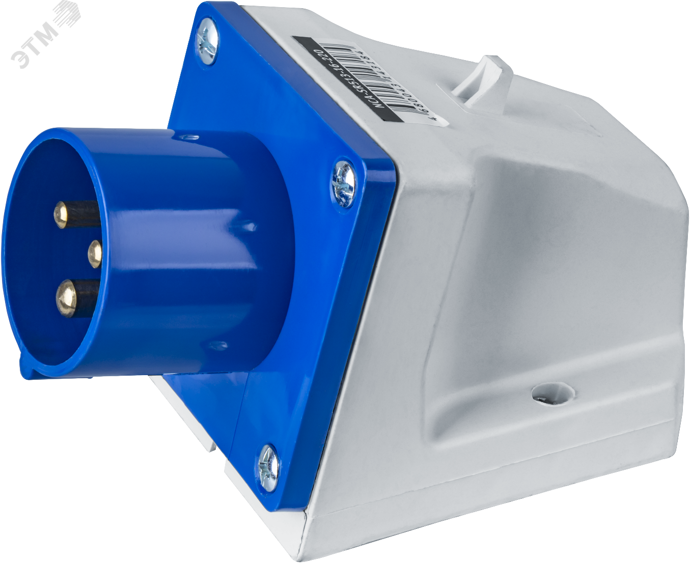 Изображение товара Вилка силовая стационарная Navigator NCA-SR513-16-220 IP44 16А полная защита