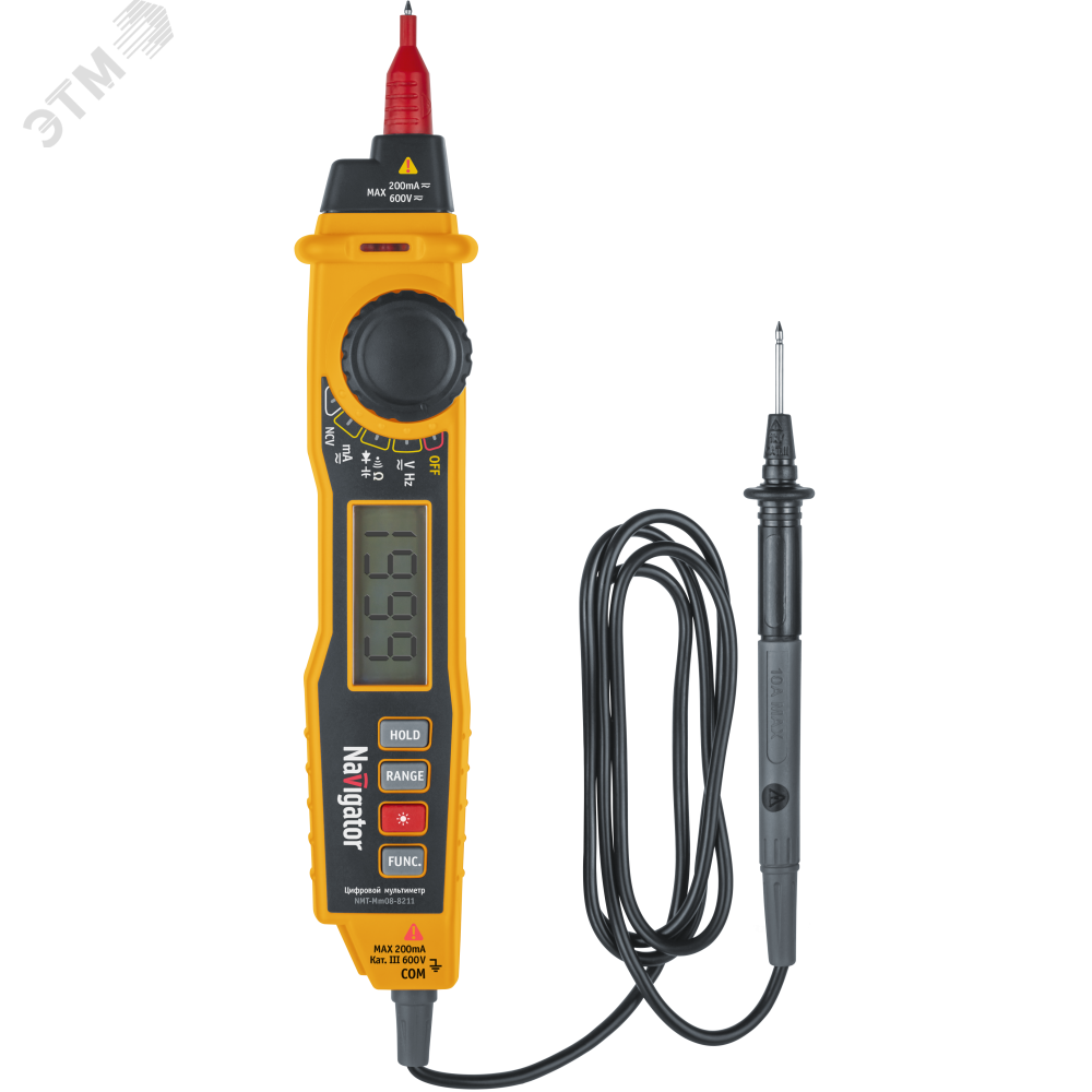 Изображение товара Мультиметр 93 593 NMT-мм08-8211 (8211) (шт)