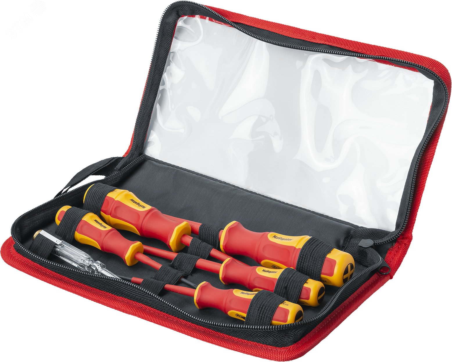 Изображение товара Набор диэлектрических отверток Navigator 6 шт профессиональный