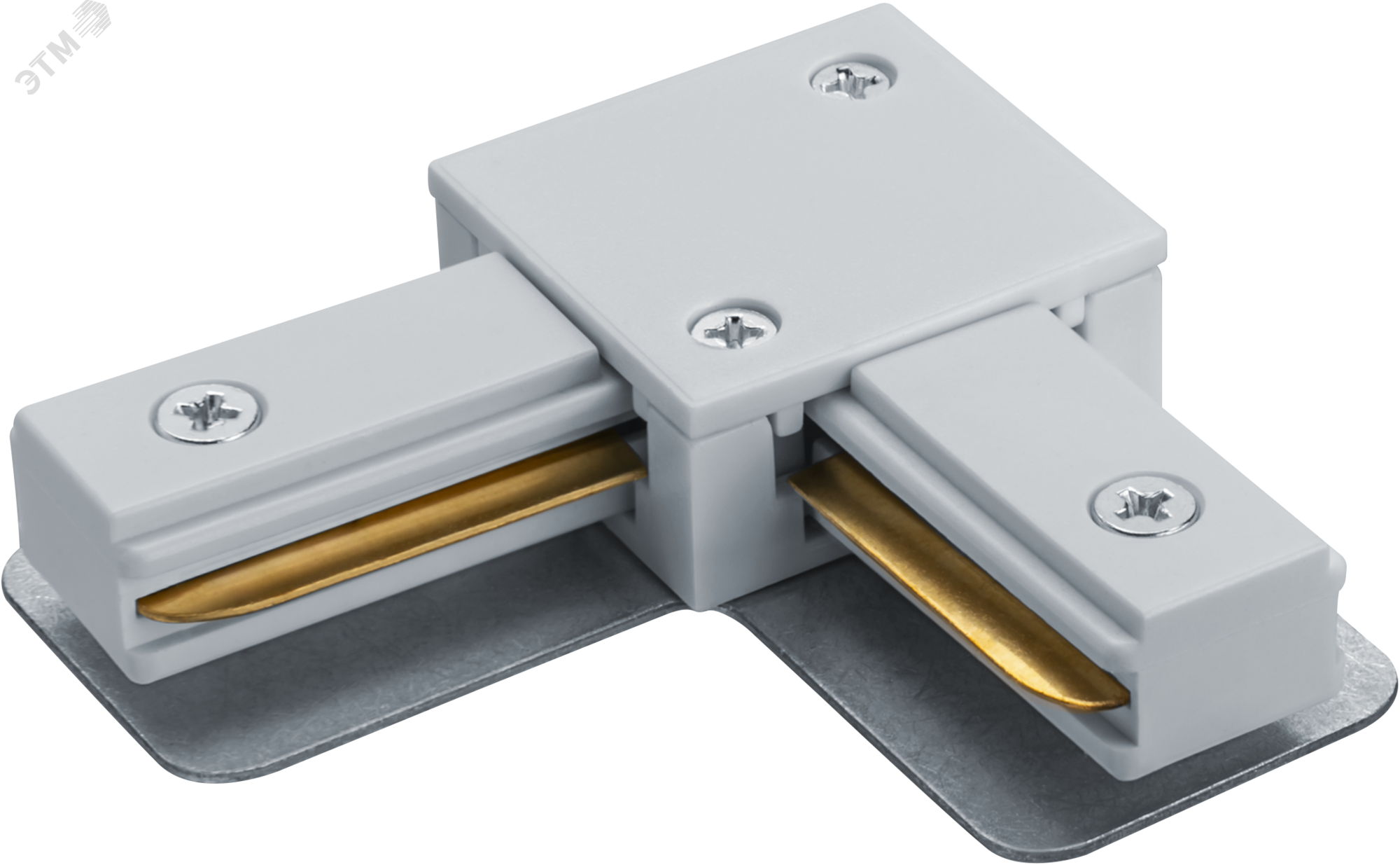 Изображение товара Угловой белый коннектор Navigator серии NLT-C-1L-AS1 для шинопровода