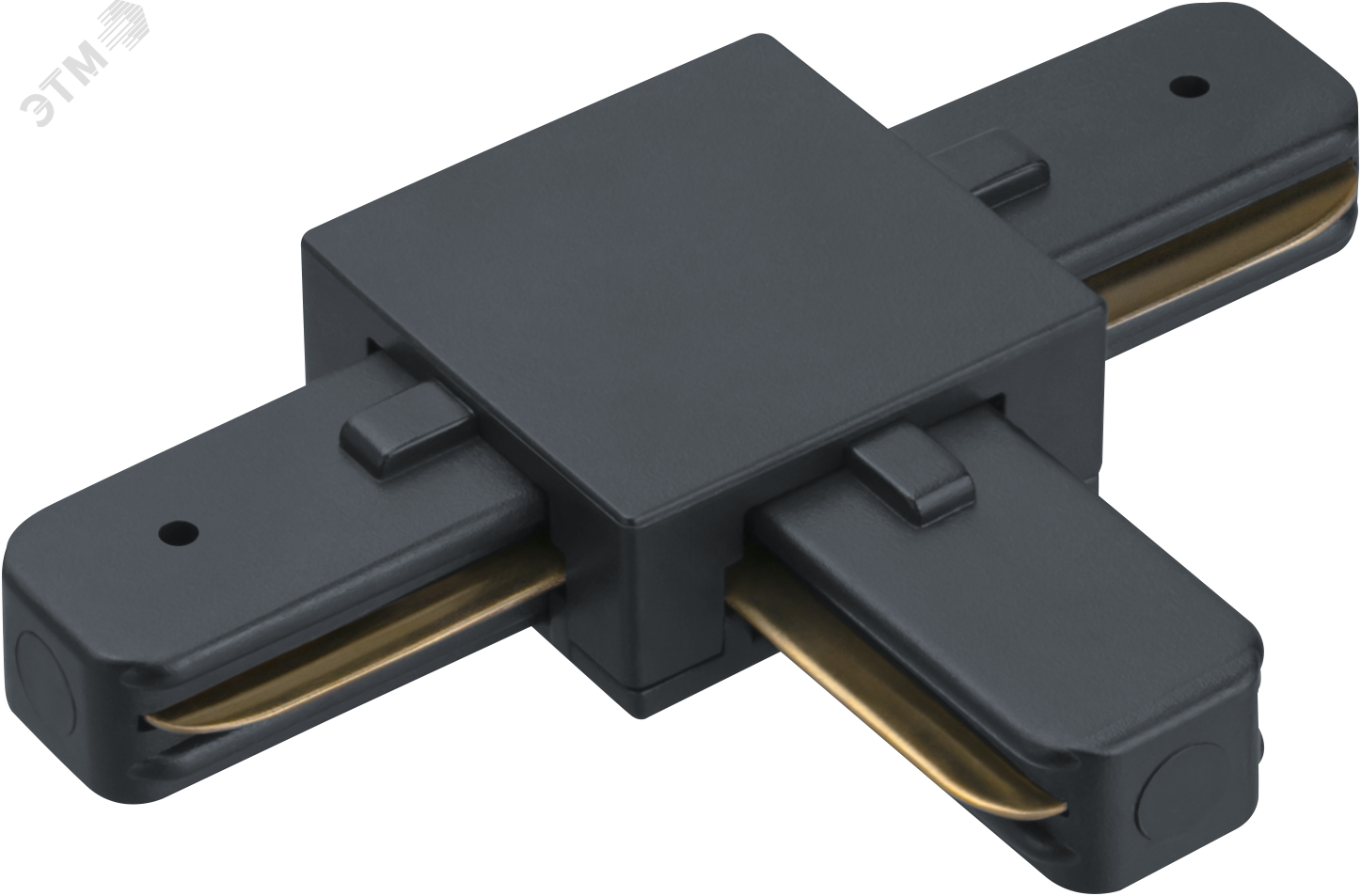 Изображение товара Коннектор Т-образный черный для шинопровода серии NLT Navigator