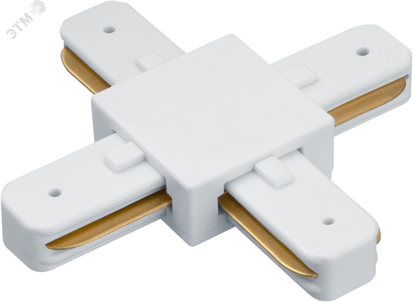 Изображение товара Коннектор Navigator NLT C 1L AS2 WH X для шинопровода белый