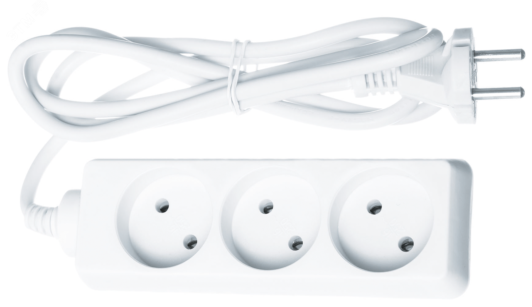 Изображение товара Удлинитель Navigator NPE-S-03 с 3 гнездами и длиной 5м