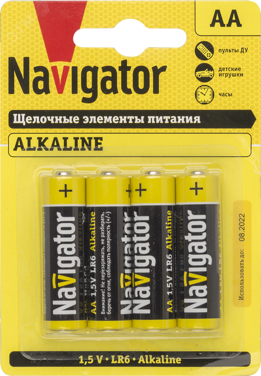 Изображение товара Батарейка NBT-NPE-LR6-BP4 (шт)