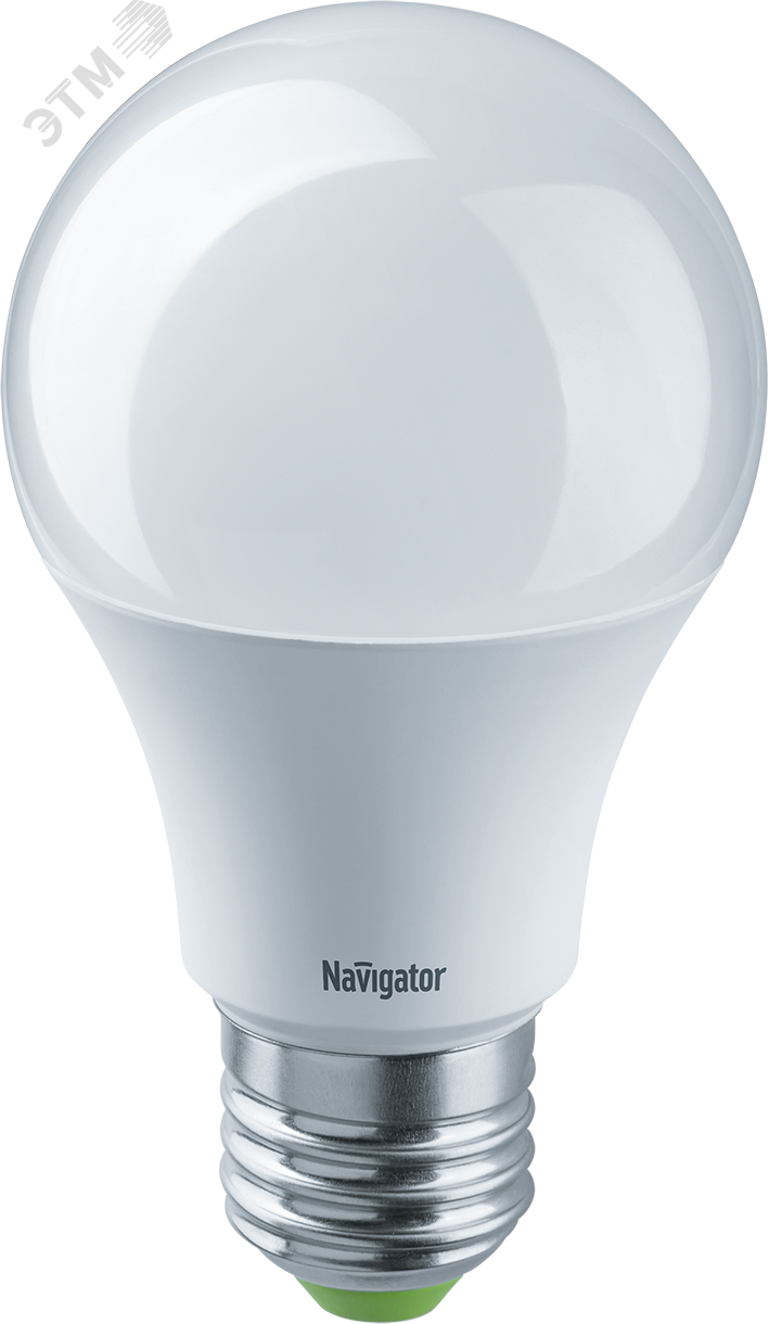 Лампа светодиодная LED 7вт 12/24в Е27 белый 61473 NLL-A60 Navigator Group