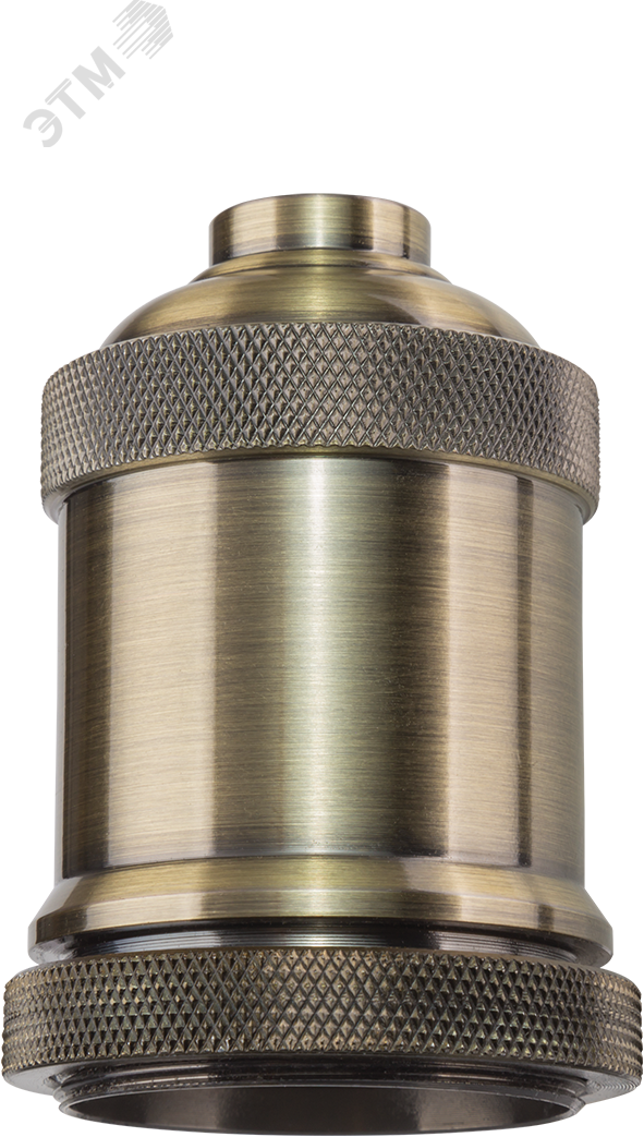 Изображение товара Патрон Е27 декор черненая бронза для винтажных светильников