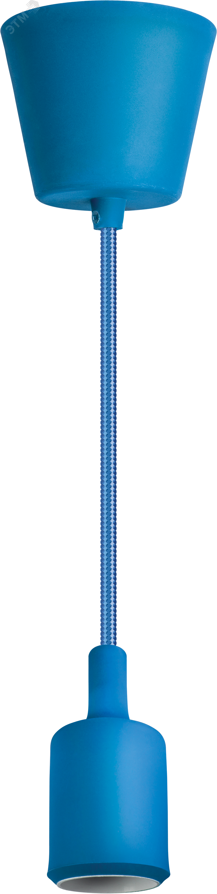 Светильник с проводом 1м.Е27 декор синий 61525 NIL-SF02 Navigator Group