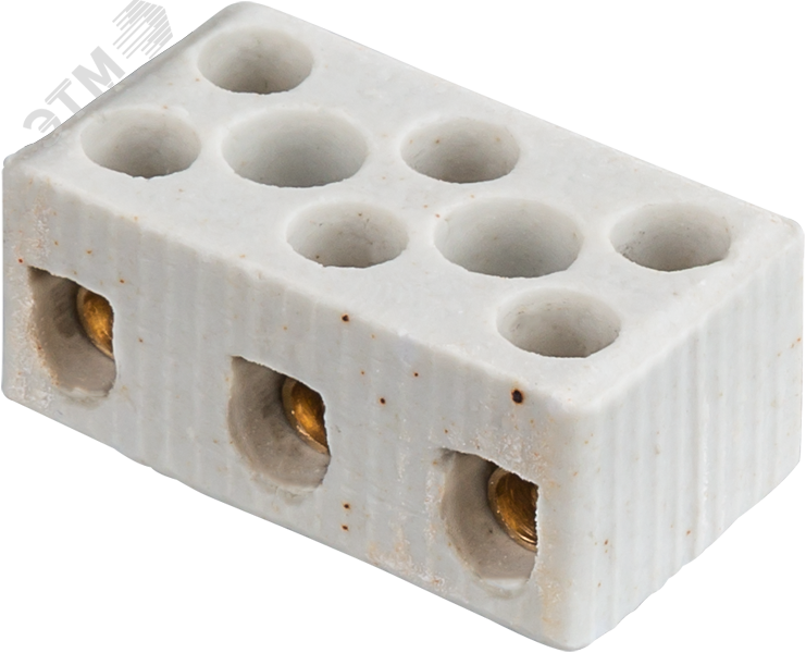 Изображение товара Керамические зажимные колодки Navigator NTB-HCR 3-35/WH для высокого напряжения