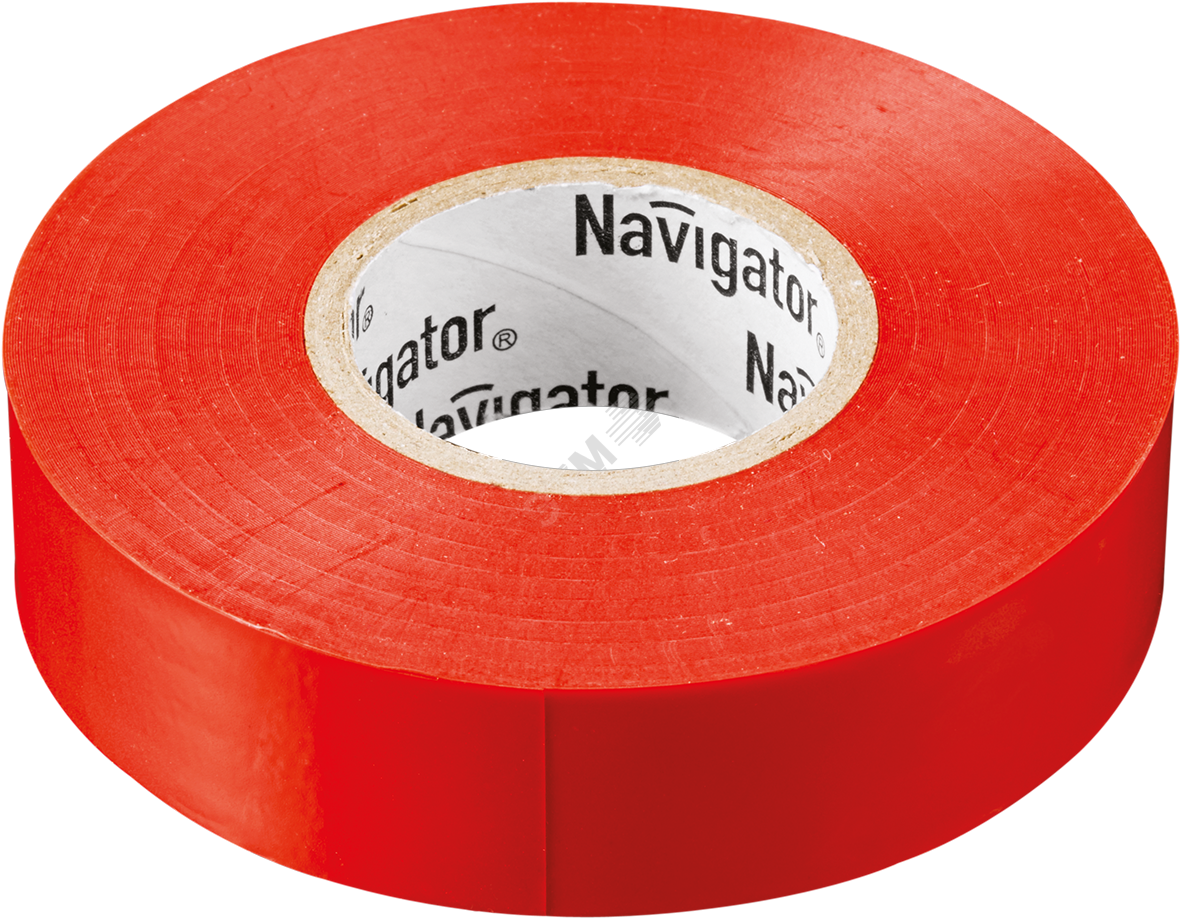 Изолента ПВХ красная 15мм 20м (71104) Navigator Group купить цена