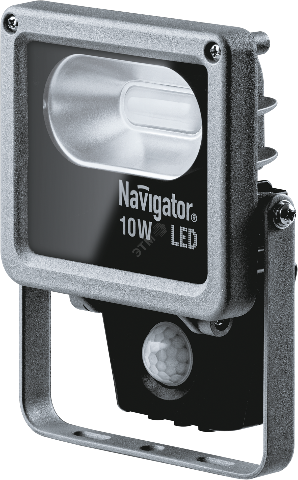 Прожектор светодиодный ДО-10w с ИК датчиком 4000К 600Лм IP65 71320 NFL-M Navigator Group