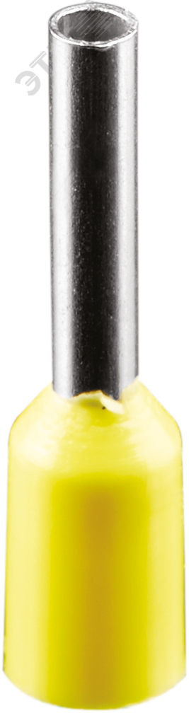 Изображение товара Наконечник-гильза НШвИ 1,0-8,0 желтый (100шт) (упак)