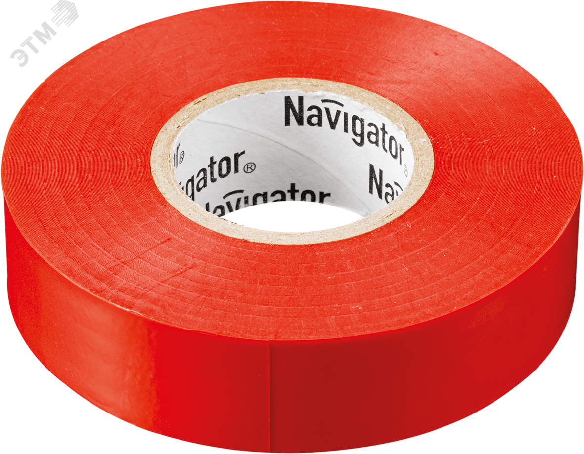 Изолента ПВХ красная 15мм 20м 71104 Navigator Group