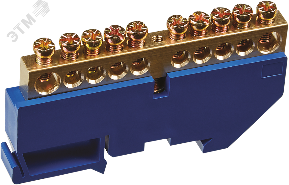 Шина нулевая на DIN-изол NBB-M812-10D/B артикул 71160 Navigator Group ...