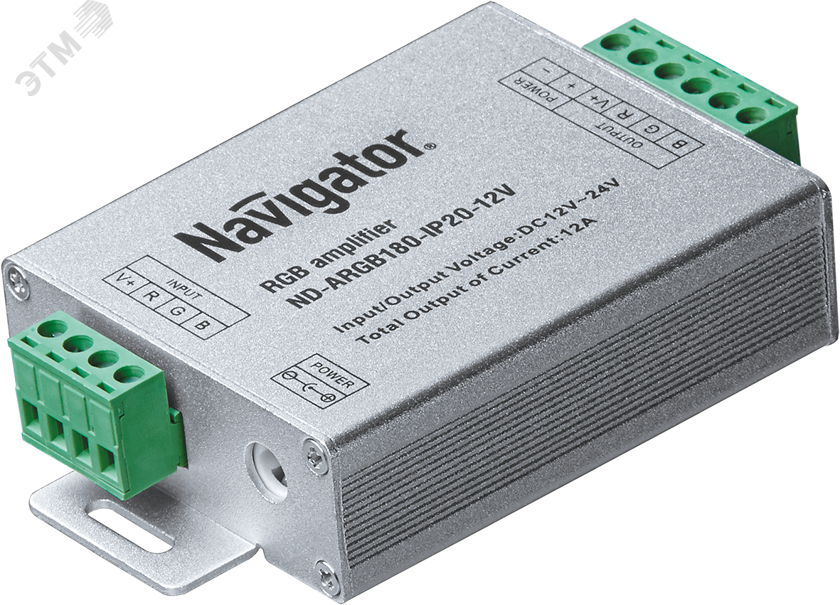 Усилитель ND-ARGB144-IP20-12V артикул 71494 ND-ARGB Navigator Group ...