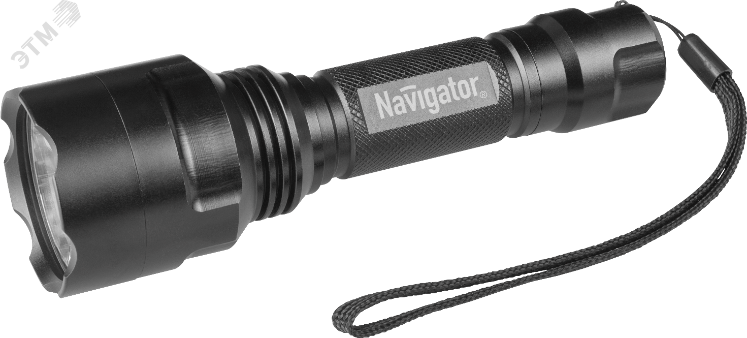 Фонарь светодиодный NPT-P03-18650 1 LED CREE 10Вт аккумуляторный металл 71583 Navigator Group - превью 2