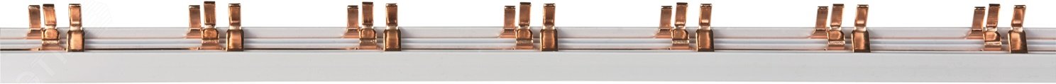 Шина соединительная типа PIN (штырь) 3-фазная 63А (1м) NBB-L-PIN-63-3 ...