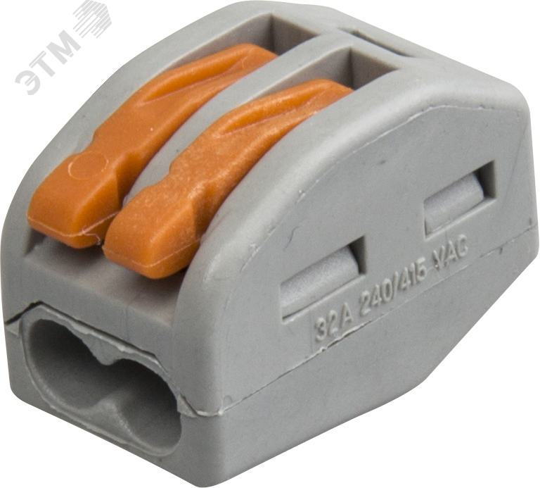 Изображение товара Клеммы монтажные Navigator NTC-R для медных проводов 2-контактные 0. 08-4 мм2