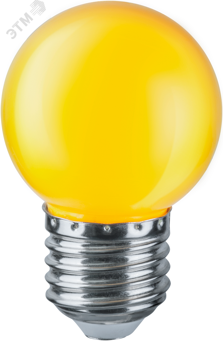 Изображение товара Светодиодная лампа LED 1Вт E27 желтая SHAR