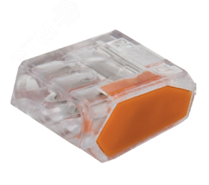 Изображение товара Клеммы монтажные Navigator 71 866 NTC-NC-3-r 3-контактные для проводов 0.75-2.5 мм2