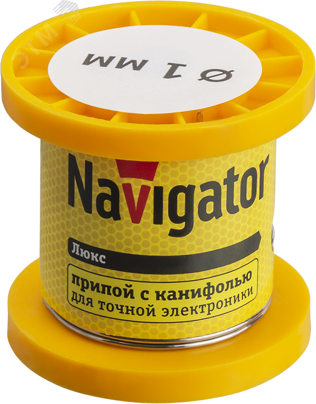 Изображение товара Припой 93 076 NEM-Pos02-61K-1-K50 (ПОС-61, катушка, 1 мм, 50 гр) (шт)